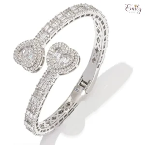 Baguette Diamond Bracelet Jewelry Zirconia