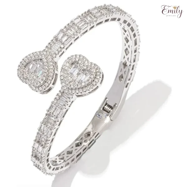 Baguette Diamond Bracelet Jewelry Zirconia